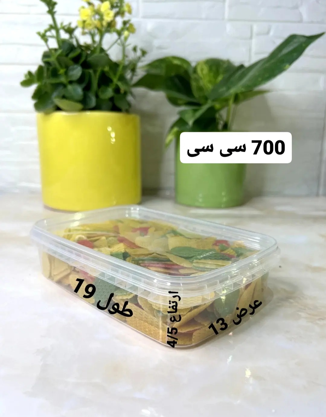 ظروف فریزری ۷۰۰ سی سی